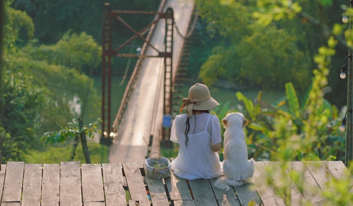 chiêm ngưỡng toàn cảnh núi rừng từ homestay ở Cao Bằng