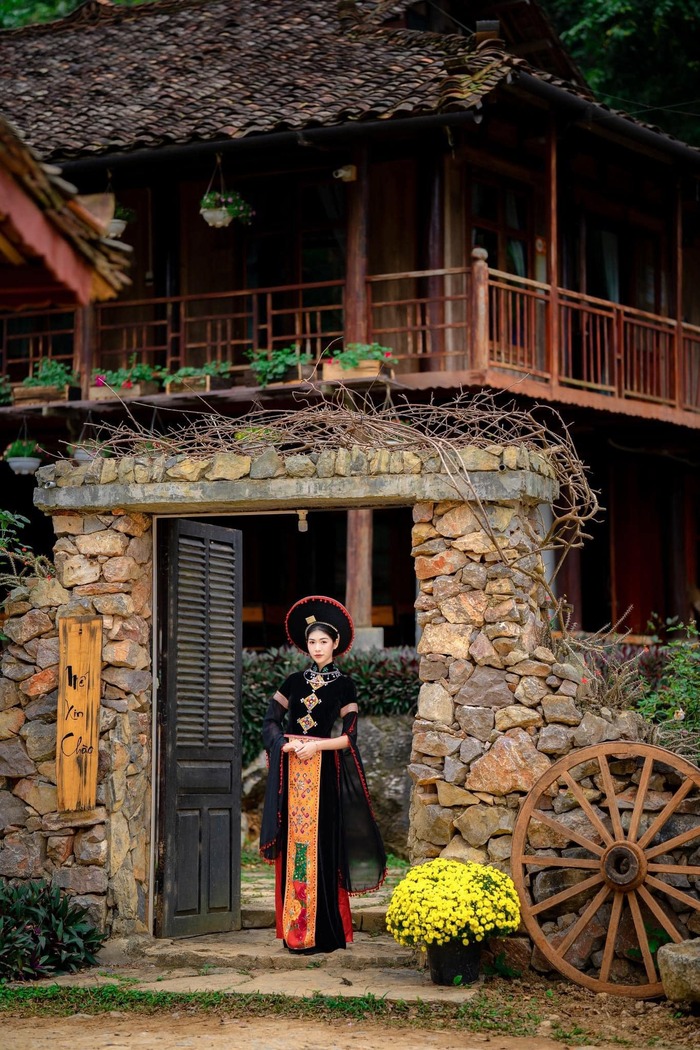 homestay ở Cao Bằng được thiết kế theo phong cách nhà sàn độc đáo