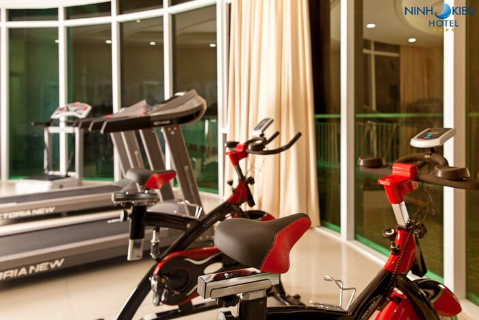 phòng gym ở khách sạn gần sân bay Cần Thơ