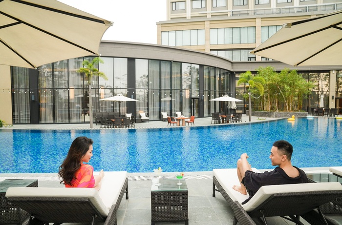 thoải mái thư giãn ở khách sạn gần sân bay Cát Bi Hải Phòng 