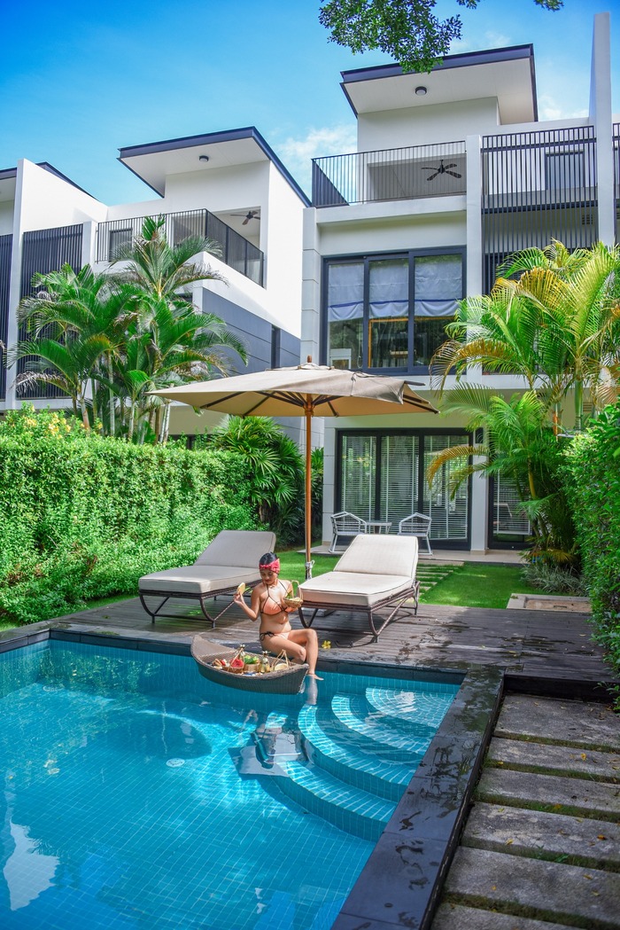 Resort gần bãi biển Lăng Cô sở hữu những căn biệt thự hiện đại