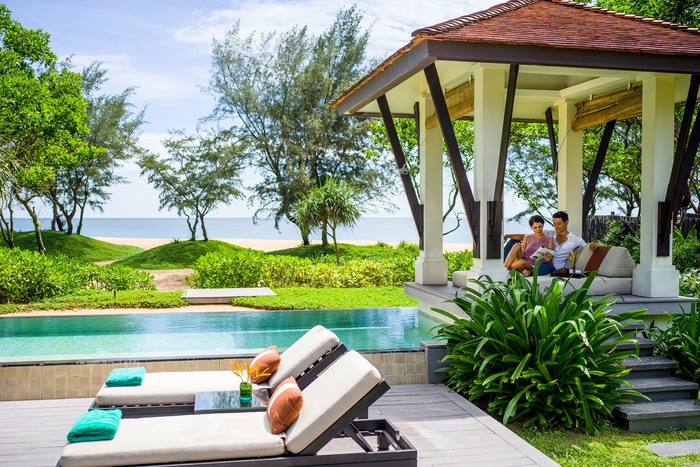 resort gần bãi biển Lăng Cô cung cấp các căn biệt thự hướng biển ấn tượng