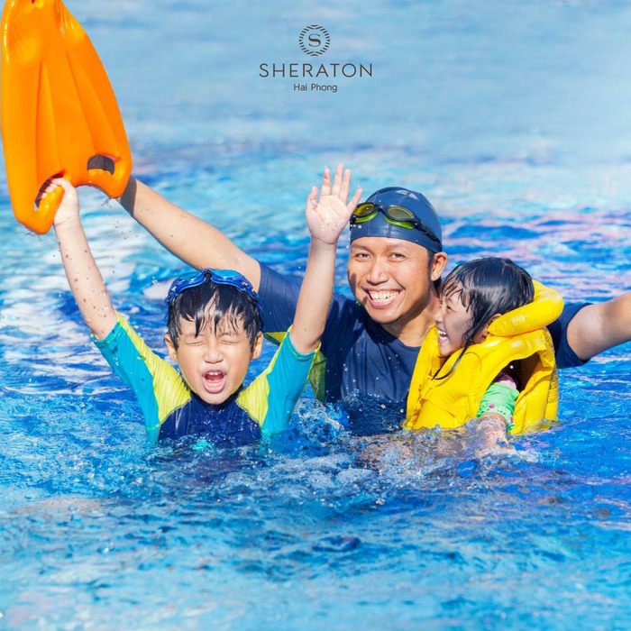 bể bơi ở Sheraton Hải Phòng
