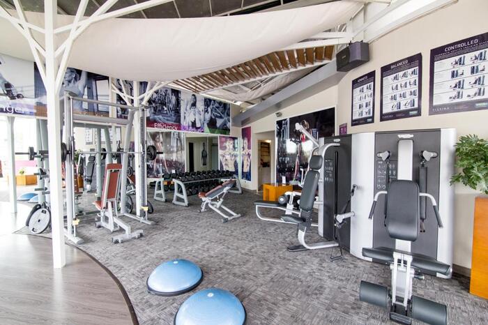 phòng gym ở Khách sạn TTC Ngọc Lan