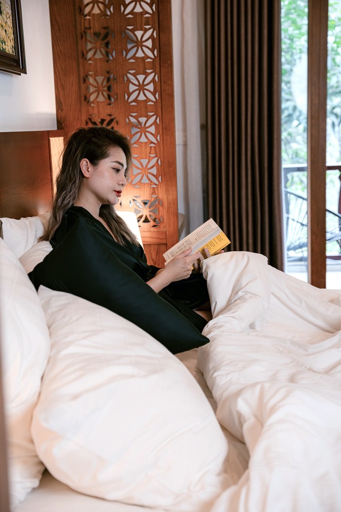 không gian phòng nghỉ dưỡng sang trọng tại resort đẹp ở Mai Châu 