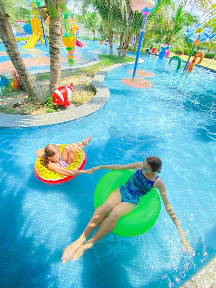 giải trí tại khu vui chơi ở resort gần biển Hồ Tràm Vũng Tàu