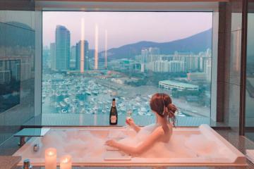 Chiêm ngưỡng toàn cảnh thành phố từ trên cao tại khách sạn Park Hyatt Busan sang chảnh