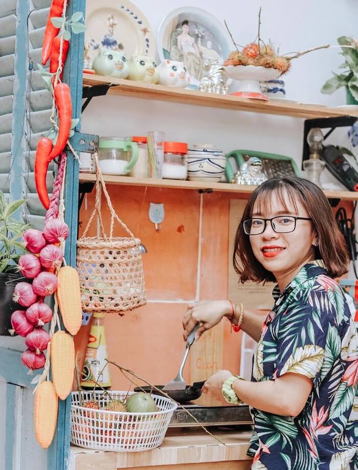 nấu ăn tại homestay chất lượng ở Cần Thơ Green Sunshine