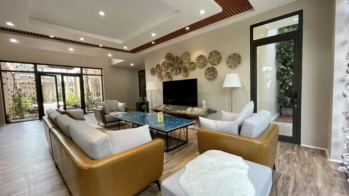 phòng nghỉ cao cấp ở khách sạn gần sân bay Vân Đồn