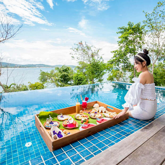 resort gần bãi biển Ông Lang