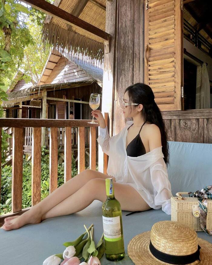 resort gần bãi biển Ông Lang