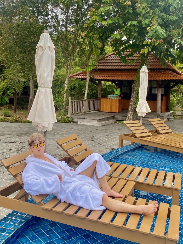 resort gần bãi biển Ông Lang