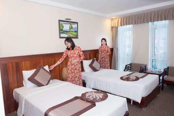 khách sạn gần sân bay Vinh cung cấp phòng nghỉ cao cấp