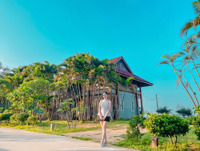 Quỳnh Viên Resort sở hữu hệ thống biệt thự sang trọng