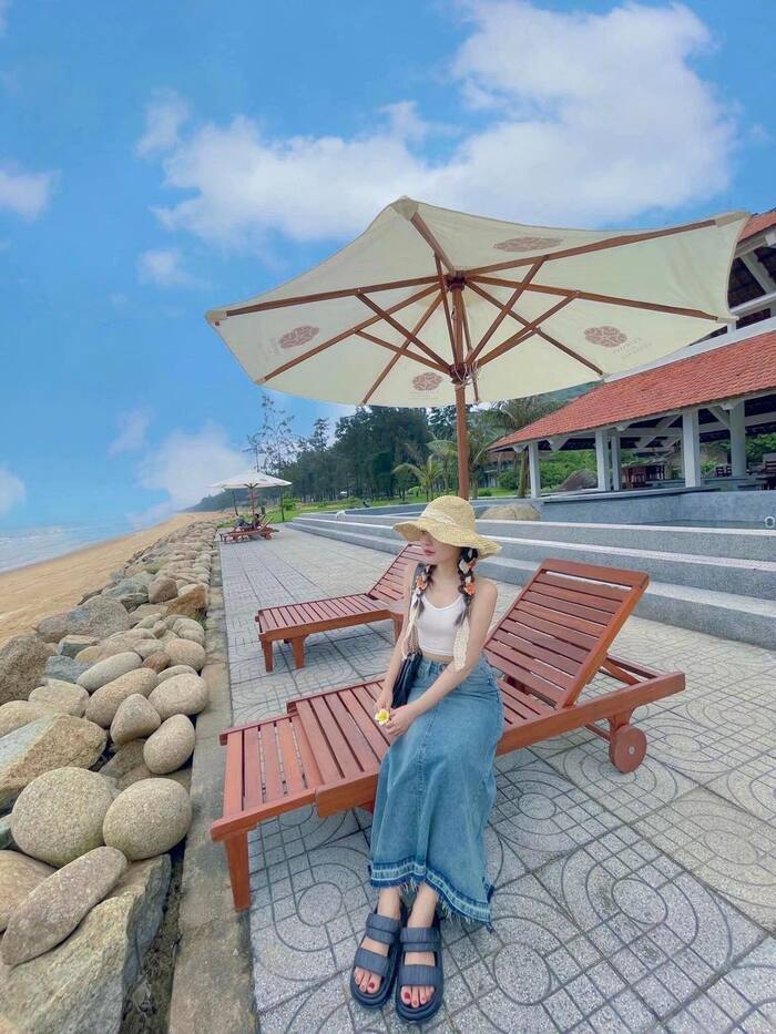 Quỳnh Viên Resort là điểm nghỉ dưỡng phù hợp với những vị khách yêu biển