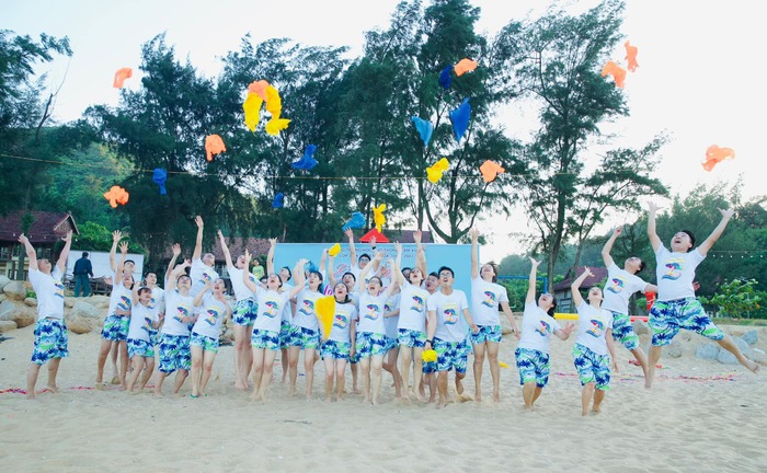 tổ chức Teambuilding ở Quỳnh Viên Resort 