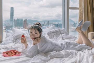 Lạc vào không gian sang chảnh tại khách sạn Four Seasons Hong Kong tọa lạc ngay cảng Vicoria