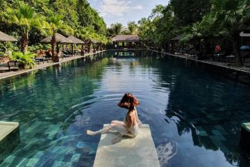 ‘Chạy trốn’ về miền quê an yên, thành bình tại khu nghỉ dưỡng Pilgrimage Village Resort Huế tọa lạc giữa thiên nhiên