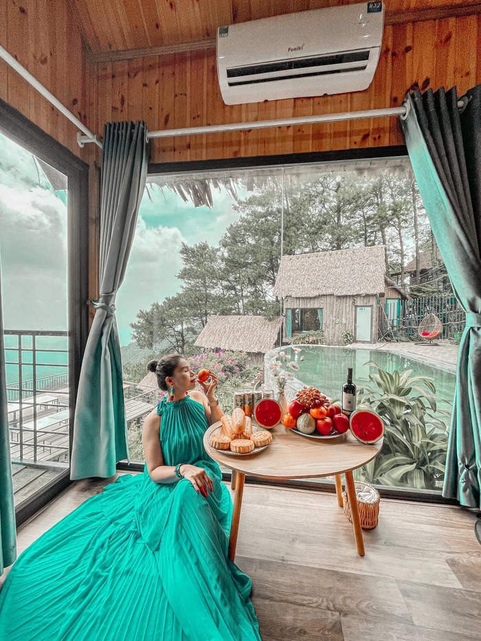 phòng ở homestay Tam Đảo giá rẻ