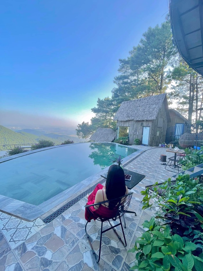 view ngắm cảnh ở homestay Tam Đảo giá rẻ