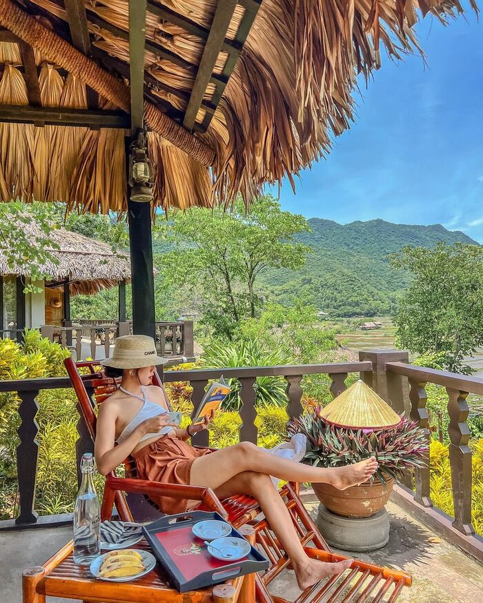 resort cao cấp gần Hà Nội Mai Chau Ecolodge