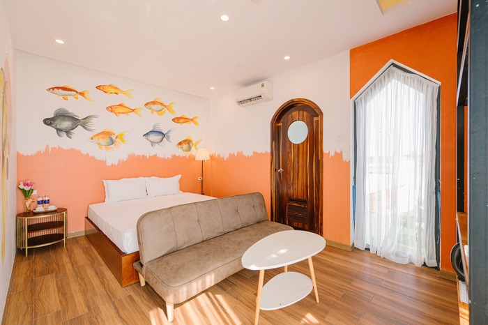homestay đẹp ở Quy Nhơn sở hữu các căn phòng tiện nghi