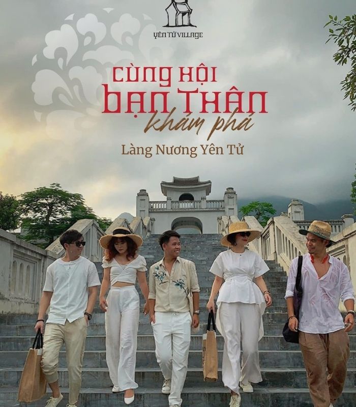 Gợi ý lịch trình phù hợp cùng hội bạn thân khi nghỉ dưỡng tại Làng Nương Yên Tử