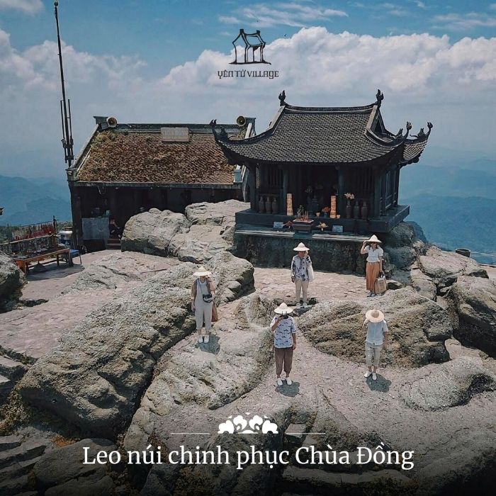 Trải nghiệm hành hương chùa Đồng khi lưu trú tại Làng Nương Yên Tử