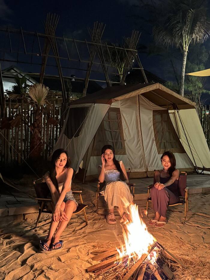 trải nghiệm glamping tại homestay đẹp ở Phan Thiết 