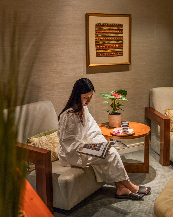 khu spa trị liệu ở khách sạn gần bãi biển Waikiki 