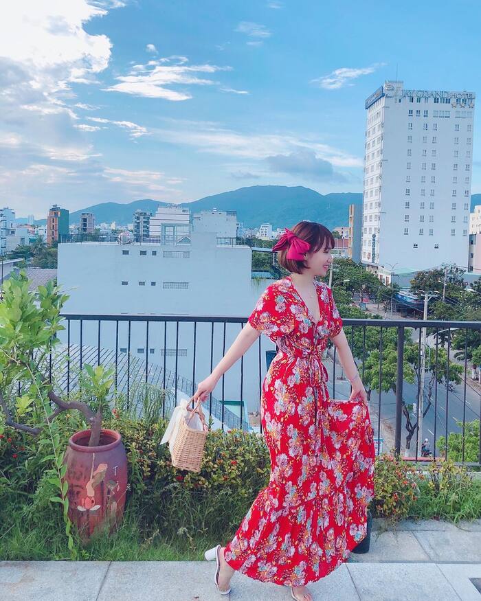 sân thượng villa đẹp ở Đà Nẵng