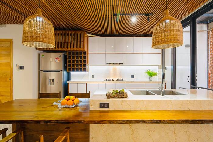 phòng nghỉ tiện nghi tại villa đẹp ở Đà Nẵng