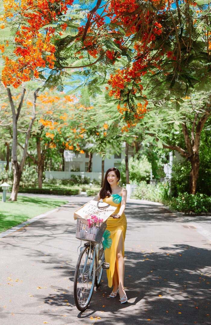 đạp xe khám phá khách sạn gần bãi biển Bắc Mỹ An