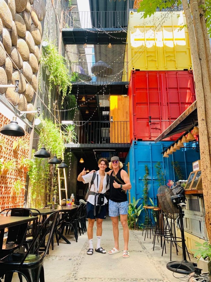 homestay đẹp ở Nha Trang sở hữu kiểu kiến trúc container độc đáo