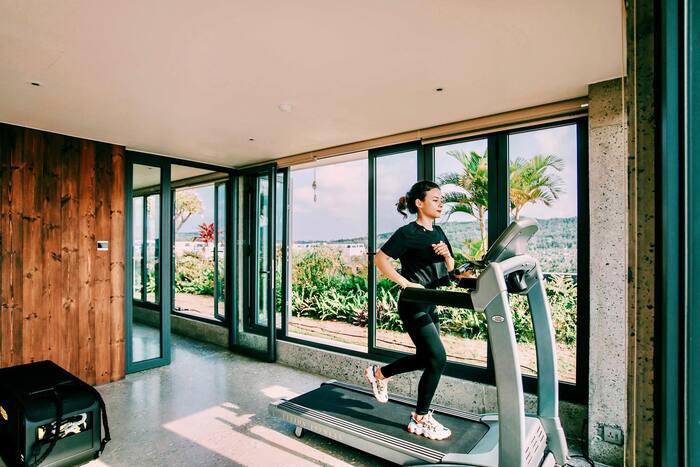 phòng gym ở khách sạn gần Bãi Sao Phú Quốc
