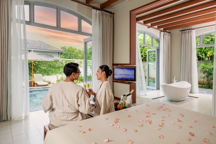 biệt thự nghỉ dưỡng sang trọng ở resort gần bãi biển Sầm Sơn