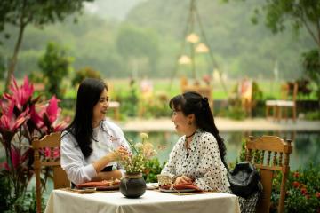 Chiêm ngưỡng núi rừng uy nghi và trải nghiệm nghỉ dưỡng xanh ấn tượng tại Tam Cốc Garden Resort