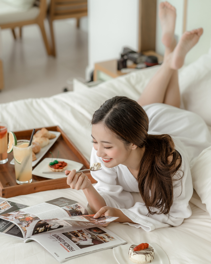 kinh nghiệm săn voucher khách sạn dịch vụ ăn sáng